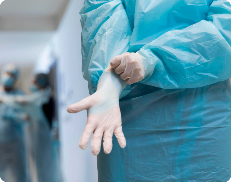 Healthcare provider explaining treatment options to a patient discussing essential tremor treatment