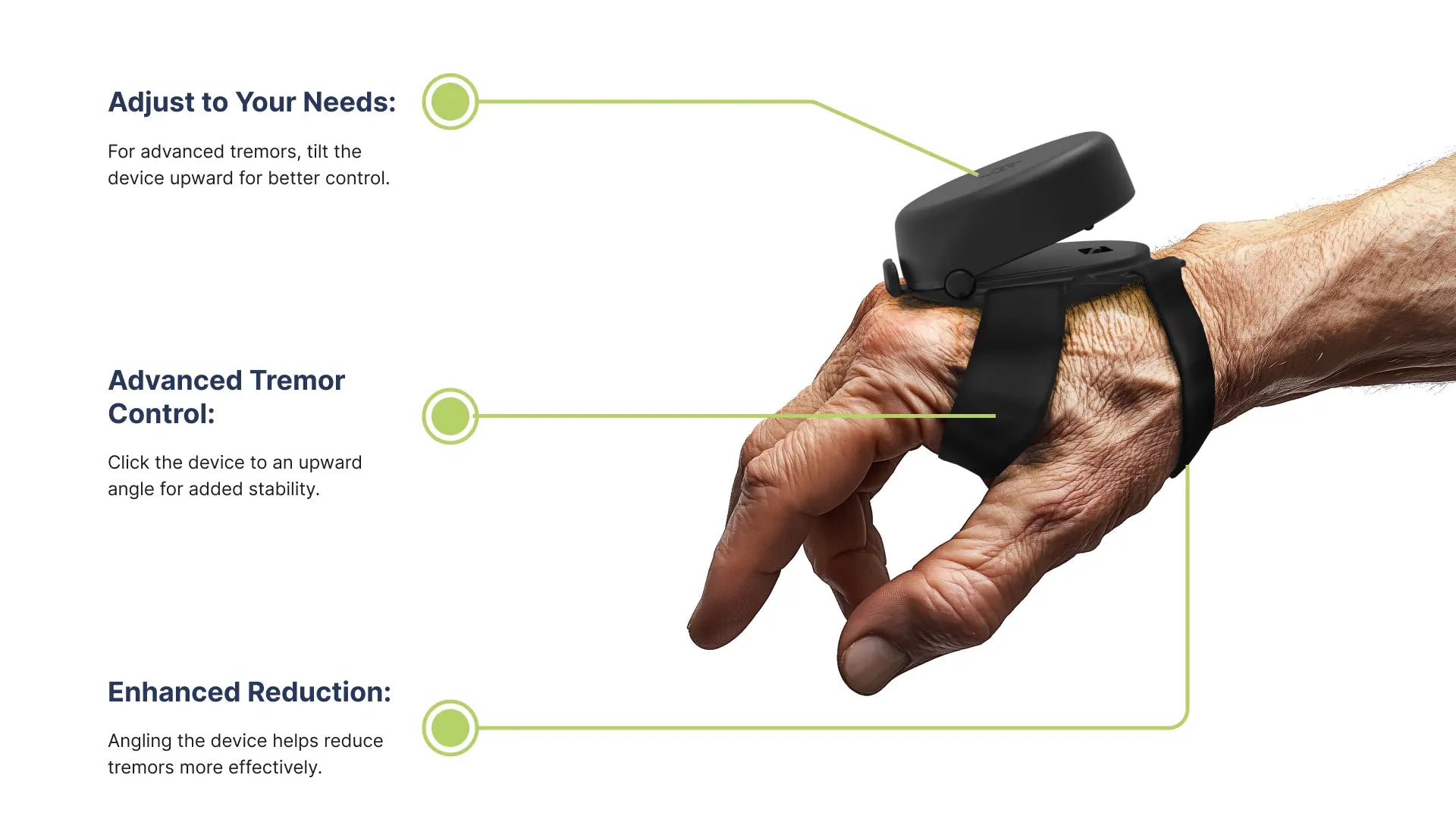 Pre-Order Steadi-3 – Your Vibrating Hand Glove for Tremor Management